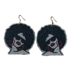 Afro Queen Earrings