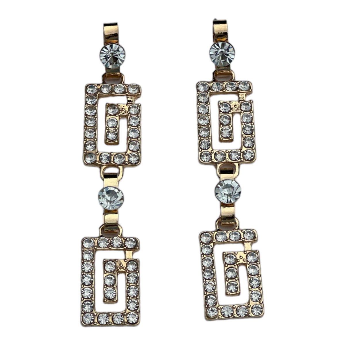 Gold Like a “G” Dangle Earrings