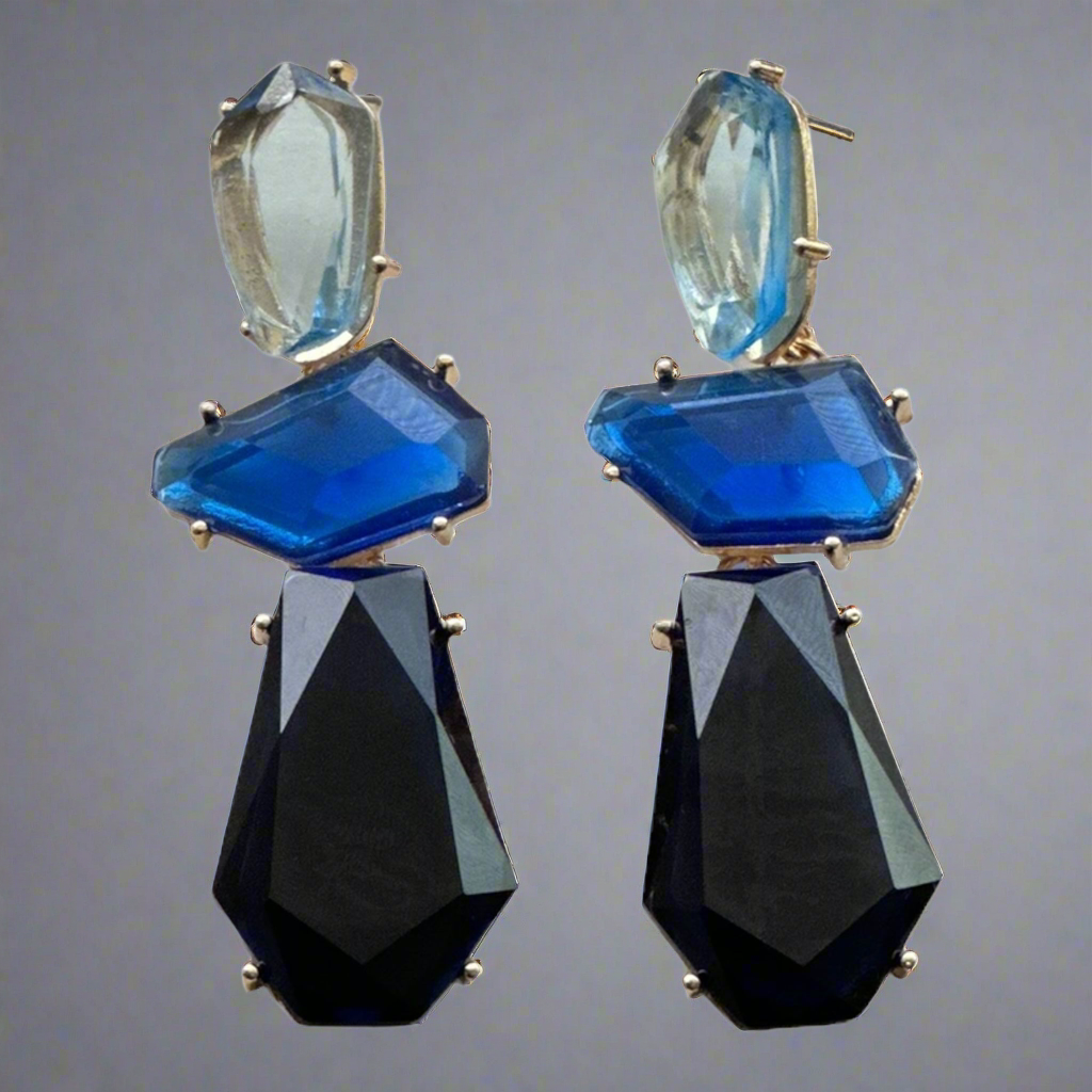 Hues of Blues Earrings